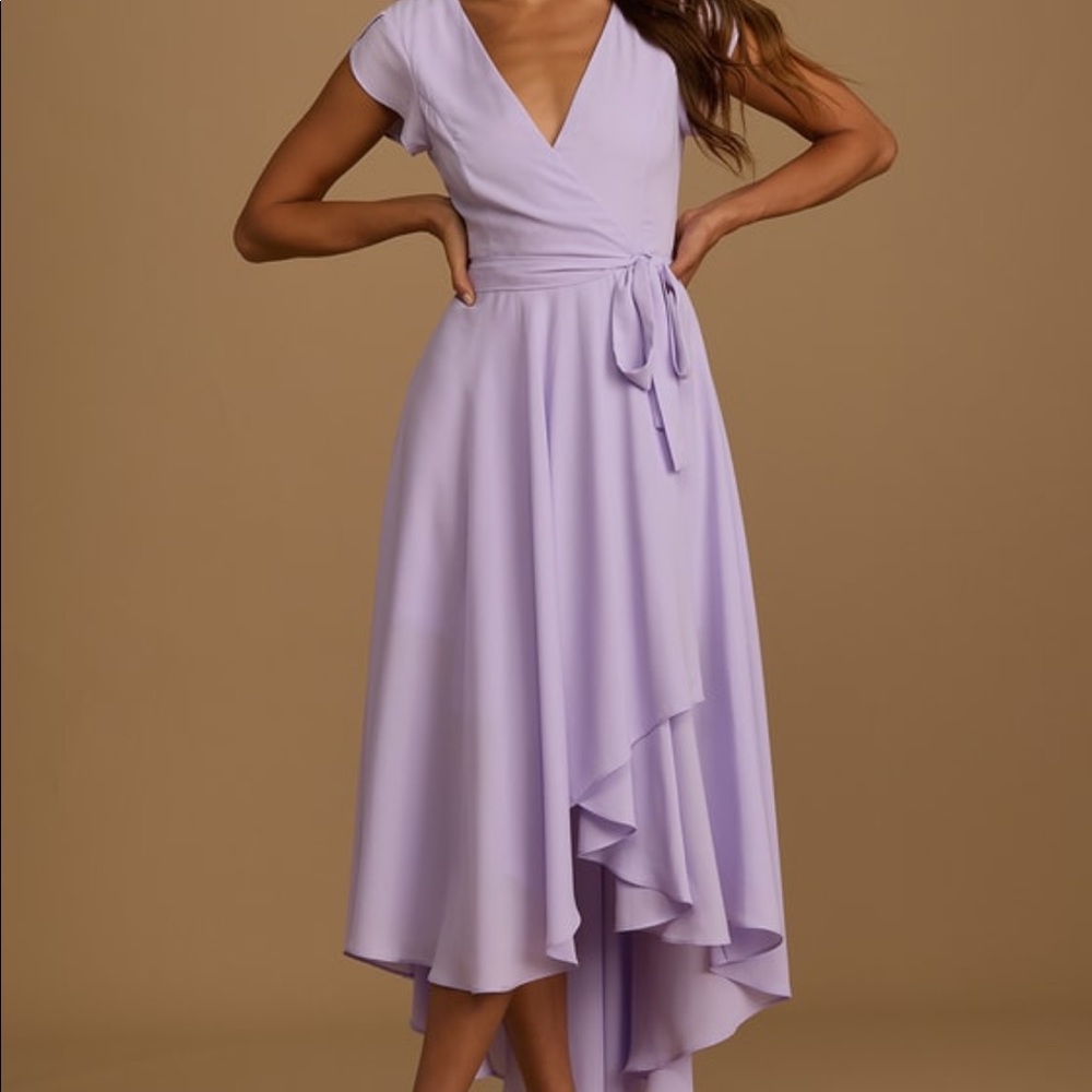 Lulus French Countryside High- Low Dress